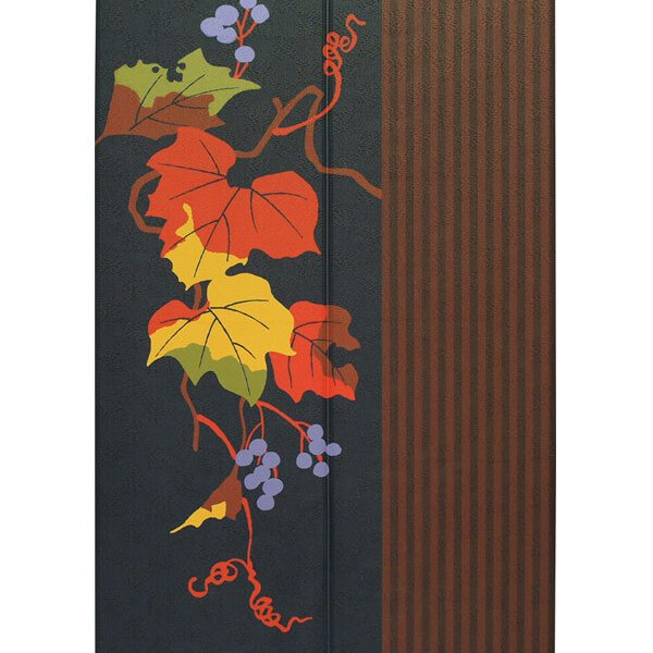 メール便送料無料 暖簾 のれん 85x150cm「秋かずら」95151 日本製