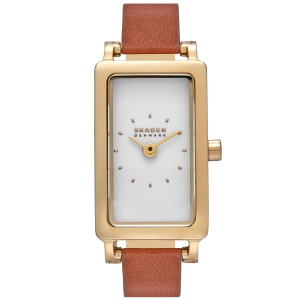 スカーゲン SKAGEN 腕時計 レディース HAGEN MICRO 二針 ブラウン 