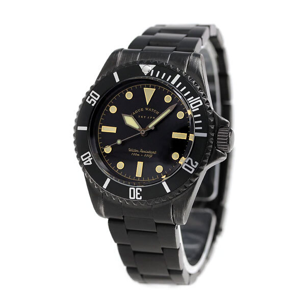 ヴァーグウォッチ ブラック サブ 40mm メンズ 腕時計 BS-L-001-SB 