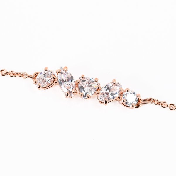 スワロフスキー SWAROVSKI ブレスレット Mesmera バングル クリア 18K