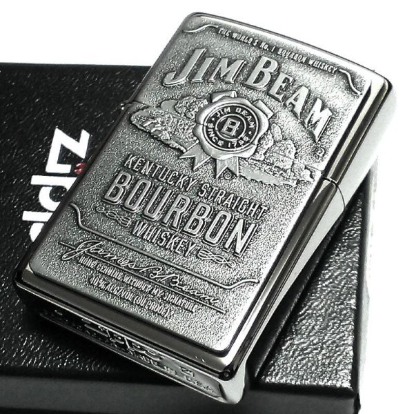 ジッポ ライター ジムビーム バーボン ウイスキー ZIPPO アメリカン 