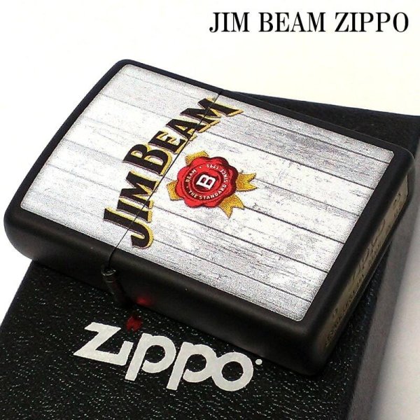 ZIPPO ライター JIM BEAM ジムビーム ジッポ ロゴ お酒 アメリカ 