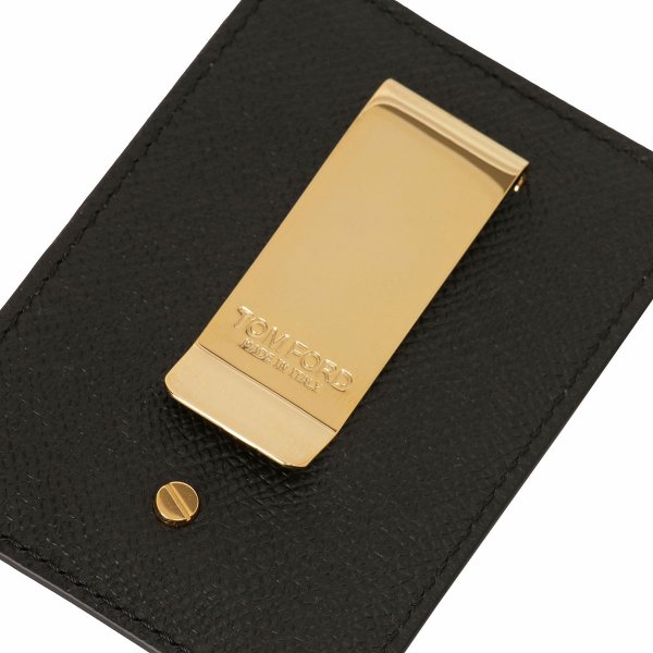 トムフォード TOM FORD カードケース 名刺入れ マネークリップ付 YM341