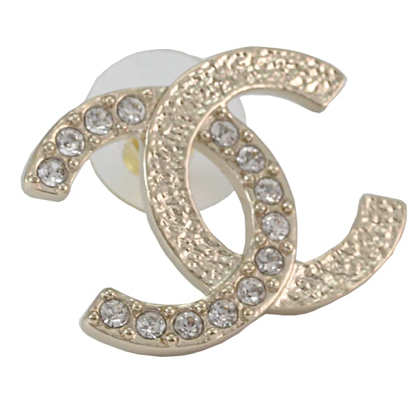 限定モデル】CHANEL ピアス ココマーク ゴールド クリアストラス