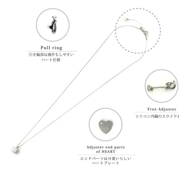 天然ダイヤモンド1粒 1ctUp プラチナネックレス 私の物語を刻む☆世界