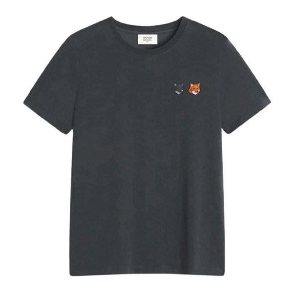 メゾンキツネ MAISON KITSUNE ダブル フォックスヘッド レギュラー T 