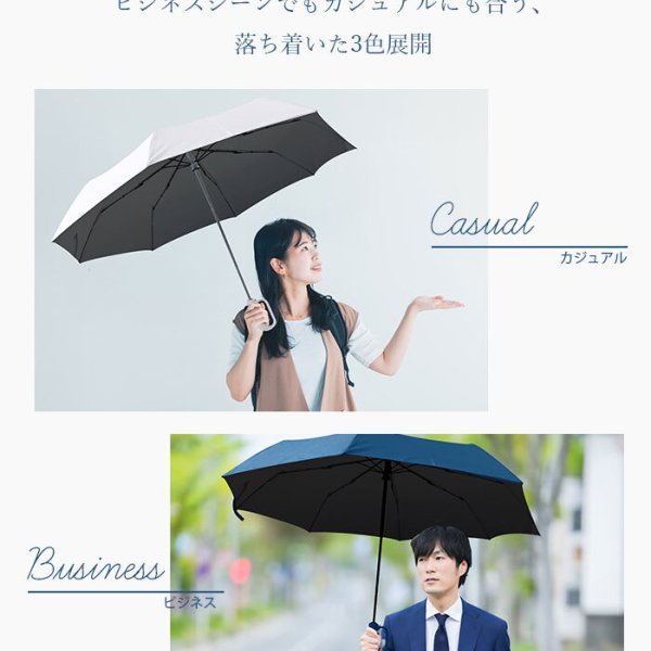 UV99.9％カット！遮熱×遮光の晴雨兼用折りたたみ傘】男性用日傘 日傘
