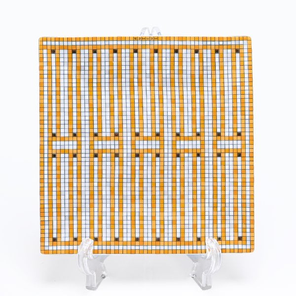 名入れ無料】 エルメス 食器 HERMES モザイク ヴァンキャトル 026042P