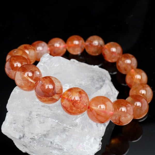 天然石ブレスレット パワーストーンブレスレット オーロラクオーツ 