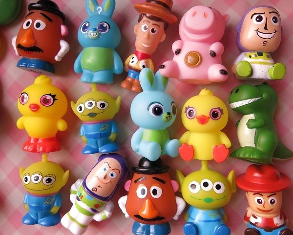 トイストーリー 花 プリザーブドフラワー入り 壁掛け バズ ウッディ