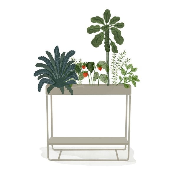 Ferm Living小物入れ・鉢 ferm LIVING ファームリビング プラントボックス Two Tier プランター