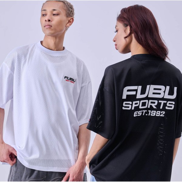 Travis Scott着用 FUBU フブ ゲームシャツ メッシュ Lサイズ FUBU - 美
