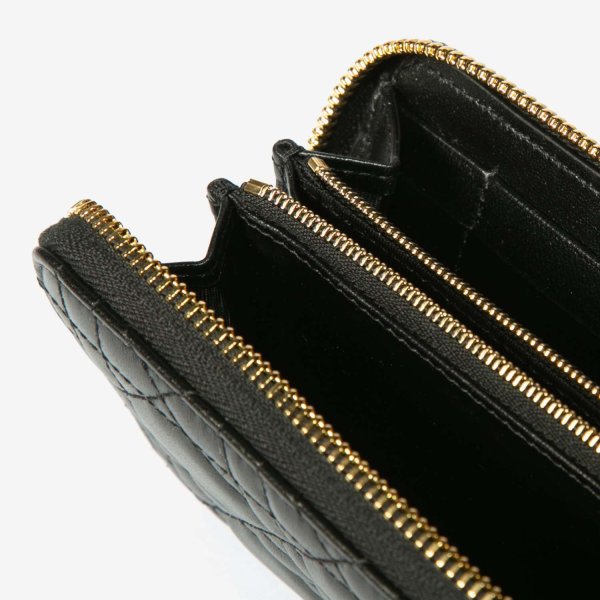 Dior ディオール Medium Lady Dior Zipped Wallet Medium S6024ONMJ