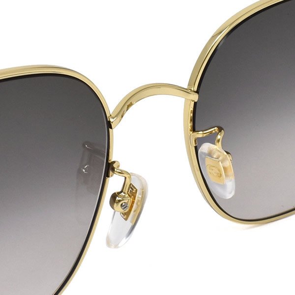 GUCCI ラウンド型 サングラス ゴールド GG1142SA メガネ グッチ サングラス GUCCI GG1142SA-001 サングラス アジアンフィット