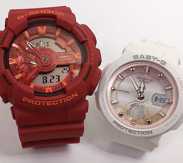 カシオ 恋人たちのGショック ペアウォッチ G-SHOCK BABY-G GA-110AC 