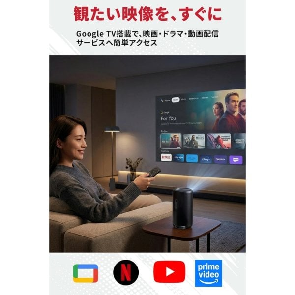 ラッピング無料】Anker Nebula Capsule 3 モバイルプロジェクター