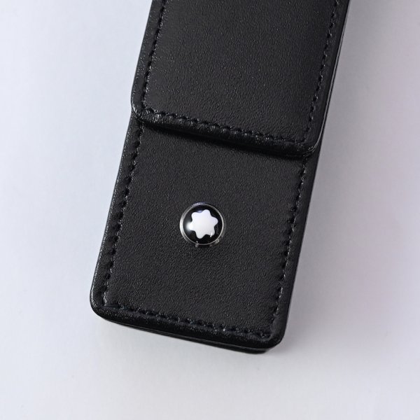 n*6様 MONTBLANC マイスターシュテュックペンケース ブラック レザー n*6様 MONTBLANC マイスターシュテュックペンケース ブラック レザー n
