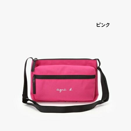 【未使用級】agnes b. ショルダーバッグ ボディバッグ 軽量 ユニセックス 送料無料】【ラッピング無料】アニエスベー agnes b ショルダーバッグ