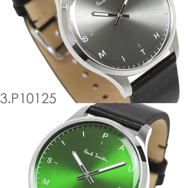 ポールスミス Paul Smith 腕時計 メンズ 革ベルト 41mm レザー