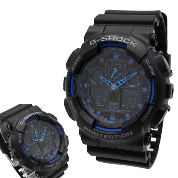 カシオ 腕時計 CASIO G-SHOCK Gショック GA-100-1A2DR ANALOG-DIGITAL