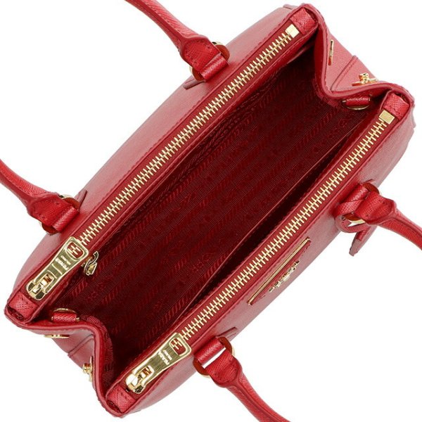 プラダ ハンドバッグ レディース ブランド PRADA レザー 1BA896 レッド 