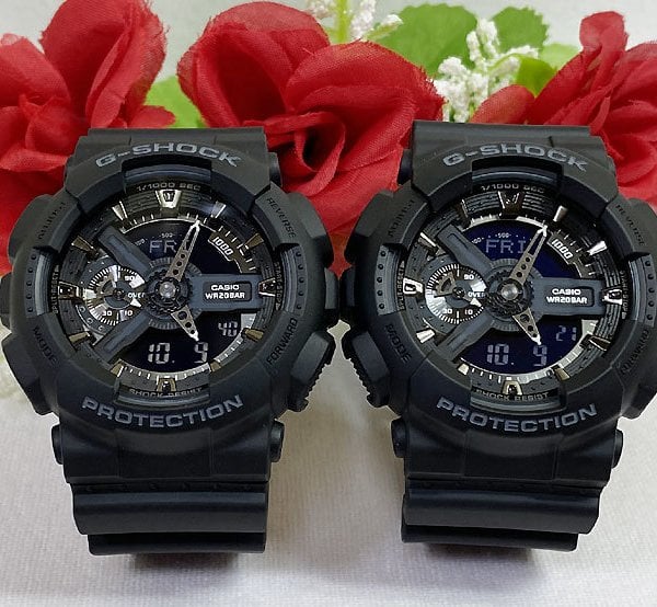 カシオ 恋人たちのGショック ペアウォッチ G-SHOCK GA-110-1BJF GA-110