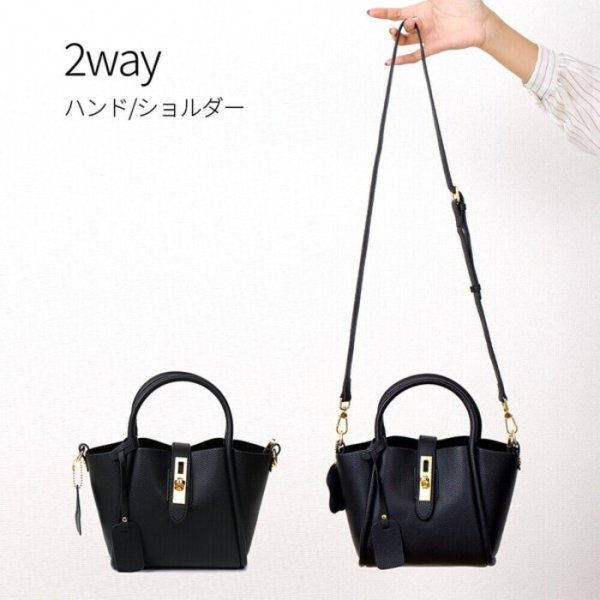 クララ 2wayハンドバッグ】LuceBrillante. ルチェブリランテ 本革 