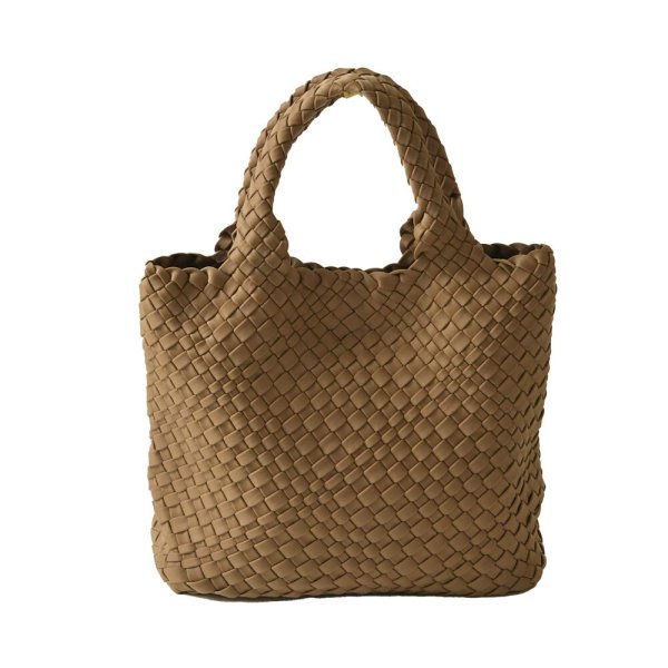WAZABI デニム地 メッシュ編み 2way ショルダーバッグ motte モッテ 