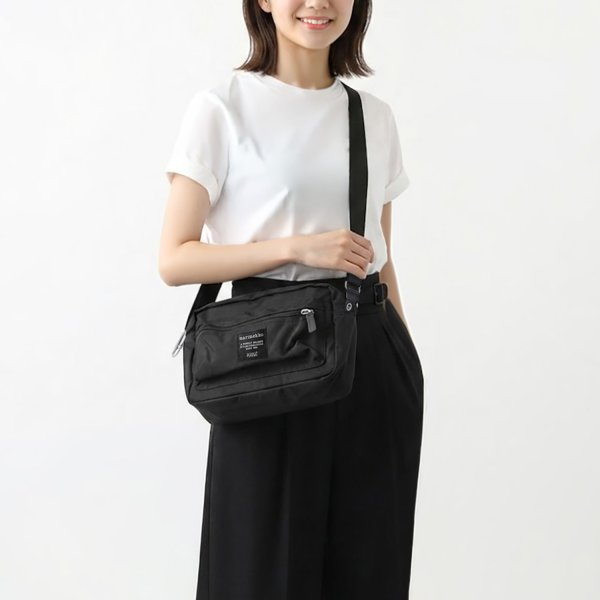 マリメッコ Marimekko バッグ ショルダーバッグ My Things ブラック 