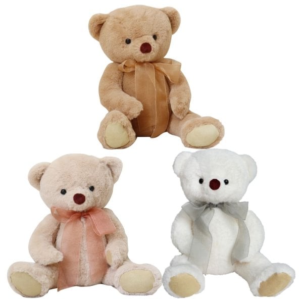 テディベア　2体セット　ぬいぐるみ 誕生日プレゼント 1歳 2歳 3歳 【名入れもできる ふわふわベア】 出産