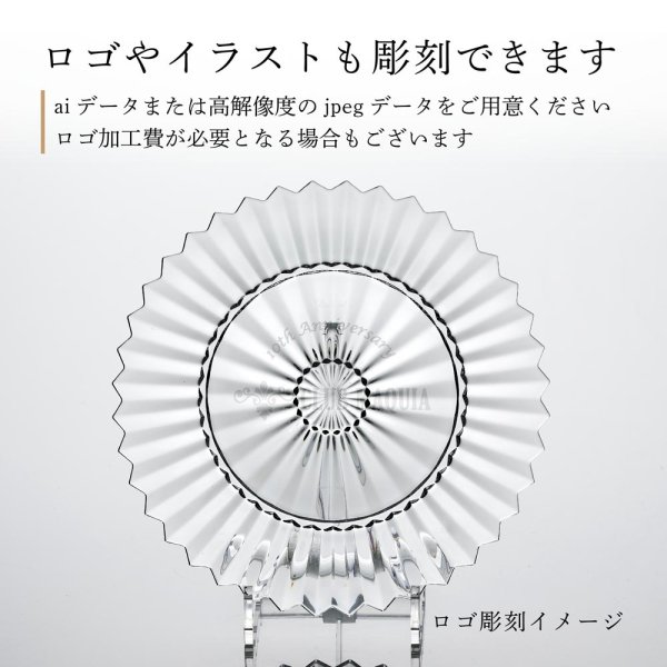 Baccarat バカラ ミルニュイ プレート 26cm 単品 名入れ彫刻代込み 名