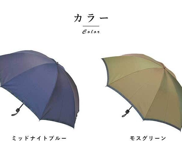 小宮商店 折りたたみ傘 55cm 8本骨 あおい 甲州織 - 【Lifeit（ライフ
