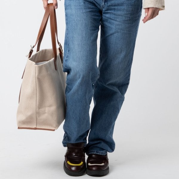 ロンシャン LONGCHAMP Le Foulonne Toile ル フローネ トワル XL