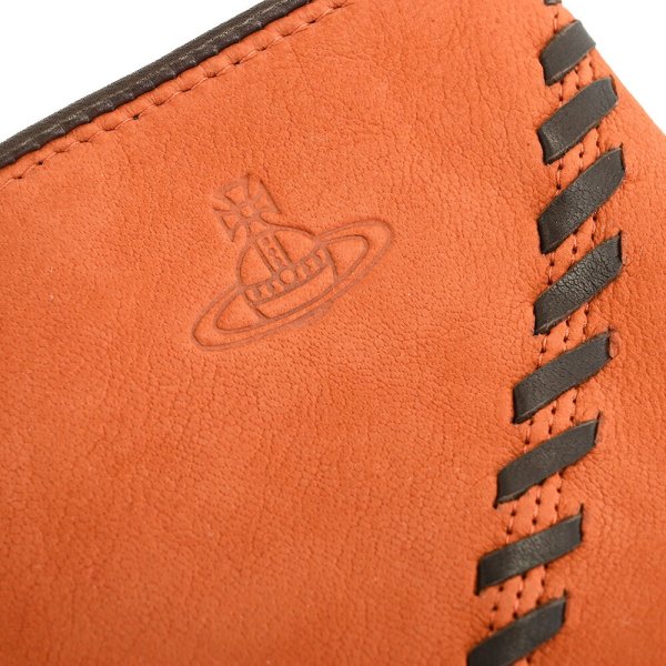 Vivienne Westwood ヴィヴィアン レザー手袋 オレンジ ヴィヴィアンウエストウッド 手袋 オレンジ Vivienne Westwood