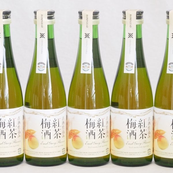 5本セット(古酒仕込み 紅茶梅酒 11%) 300ml×5本 - 【贈り物本舗じざけ 