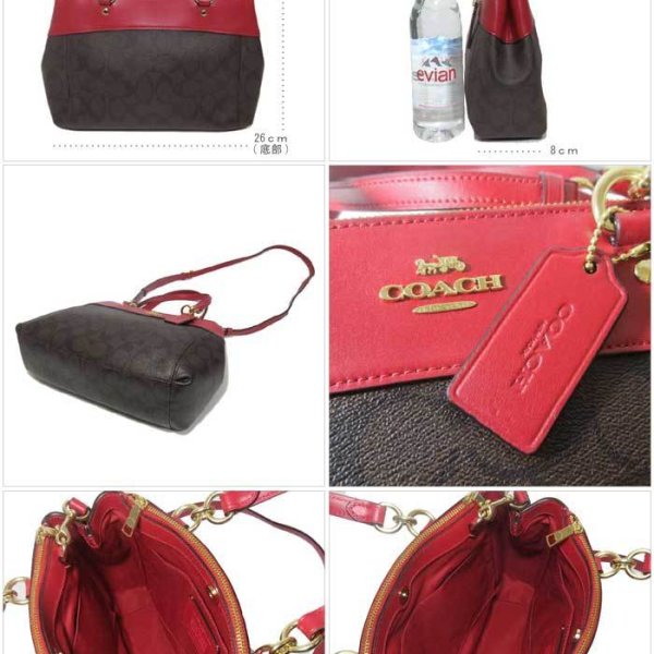 コーチ アウトレット COACH トートバッグ F26139 レザー×PVC 