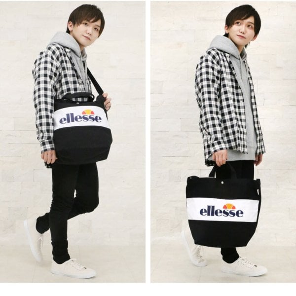 ellesse エレッセ トートバッグ メンズ レディース 2way ショルダー