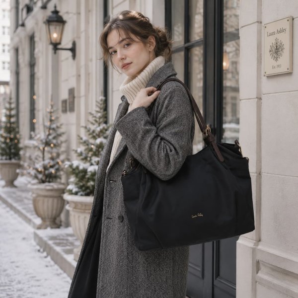 LauraAshley 2wayショルダーバッグ 手持ち 斜め掛け 斜め掛けバッグ 