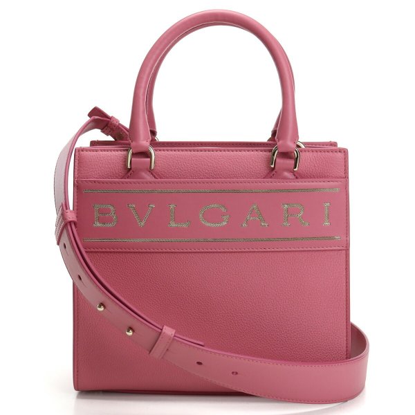 ブルガリ トートバッグ レディース BVLGARI カーフレザー イタリア 