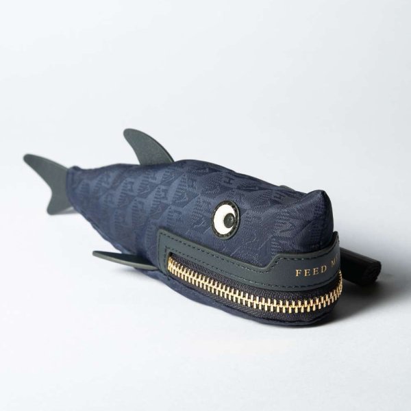 ANYA HINDMARCH アニヤハインドマーチ シャーク レザー ペンケース アニヤ ハインドマーチ ANYA HINDMARCH 5050925 196154 ペンケース