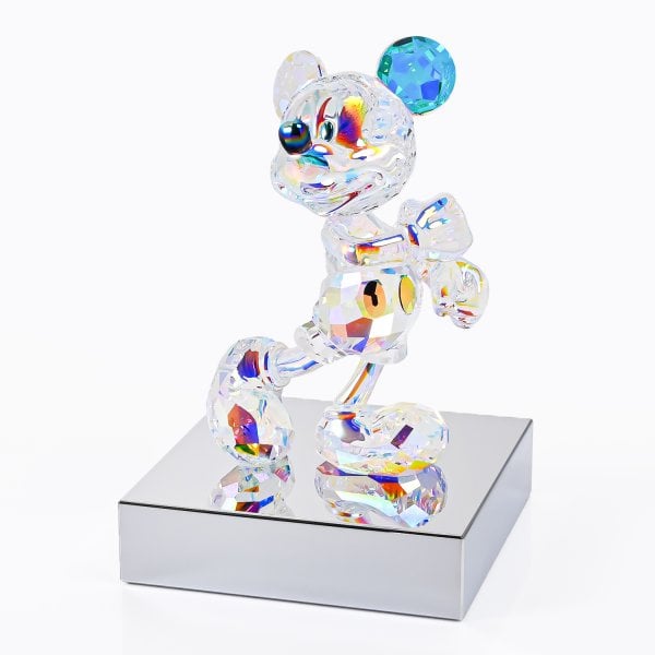 【美品】スワロフスキー クリスタル フィギュア ミッキーマウス Disney スワロフスキー SWAROVSKI クリスタルフィギュア フィギュリン Disney