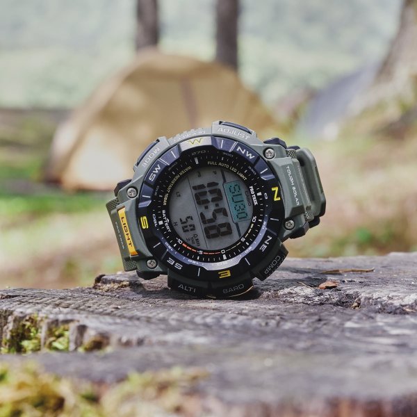 PRO TREK PRG-3300-5B デジタル腕時計 PRO TREK PRG-3300-5B デジタル腕時計 PRO TREK プロトレック TREK