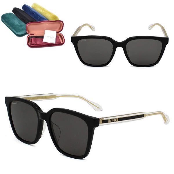 【新品・未使用】GUCCI グッチ サングラス グッチ サングラス GUCCI GG1121SA-001 サングラス EYEWEAR アジアン