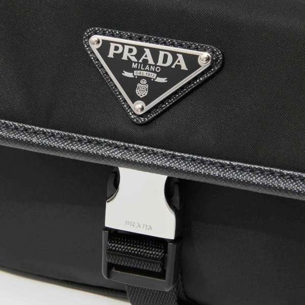 プラダ PRADA 2VH133 2DMH ショルダーバッグ TESSUTO+SAFFI SHORDER