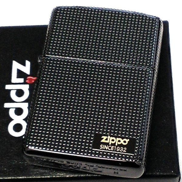 ZIPPO アーマー ジッポ ライター かっこいい 5面細密加工 ブラック