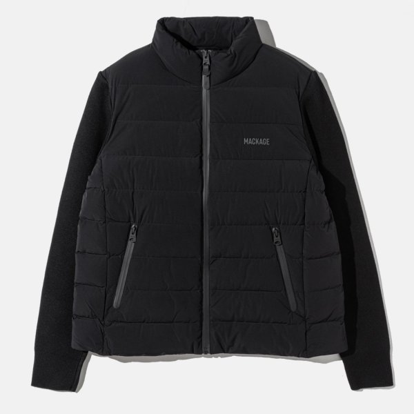 マッカージュ MACKAGE OCEANE-CITY Mixed Media Jacket ミクスト 