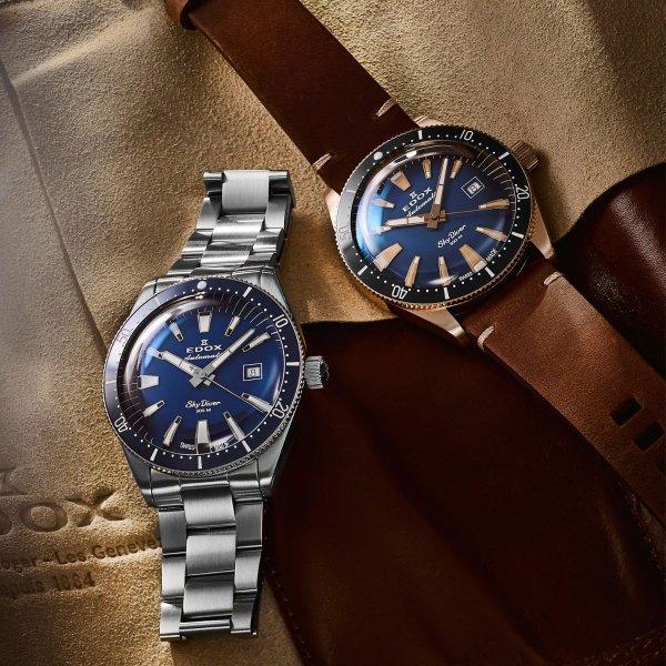 エドックス EDOX スカイダイバー デイト オートマティック リミテッド
