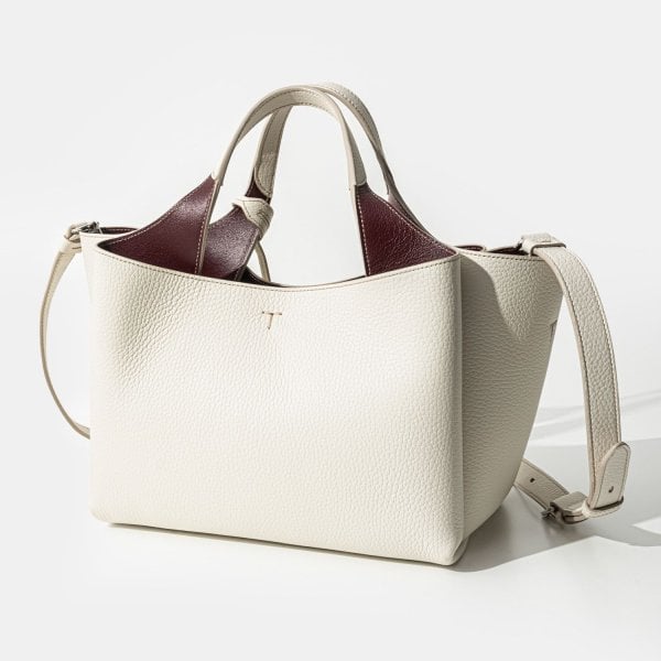 トッズ TOD'S T TIMELESS APA 2 MANICI MINI TRAC PELLE T PEND T