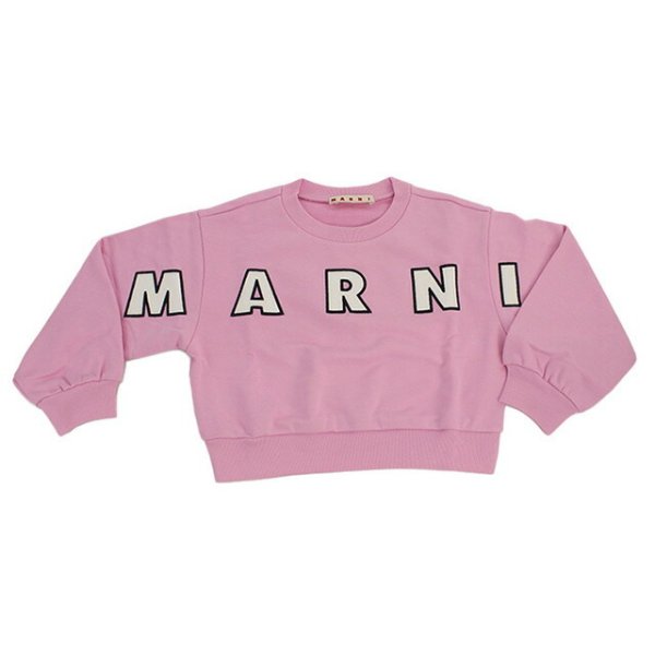 マルニ スウェット キッズ ブランド MARNI ブルガリア M01193 ピンク系 