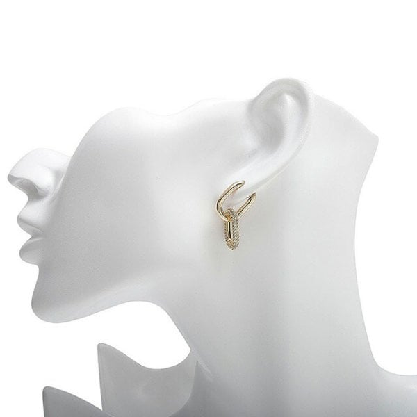 ダニエルウェリントン DANIEL WELLINGTON Crystal Link EarRings G 